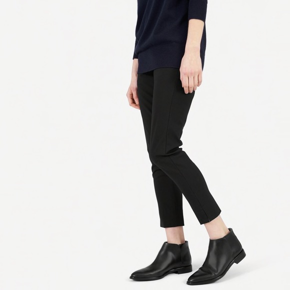 Everlane The Modern Ankle Boot Black Leather - Picture 2 of 9